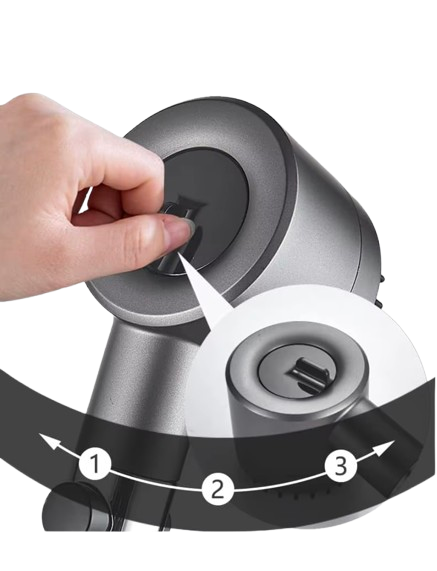 Cabezal de ducha de alta presión con filtro