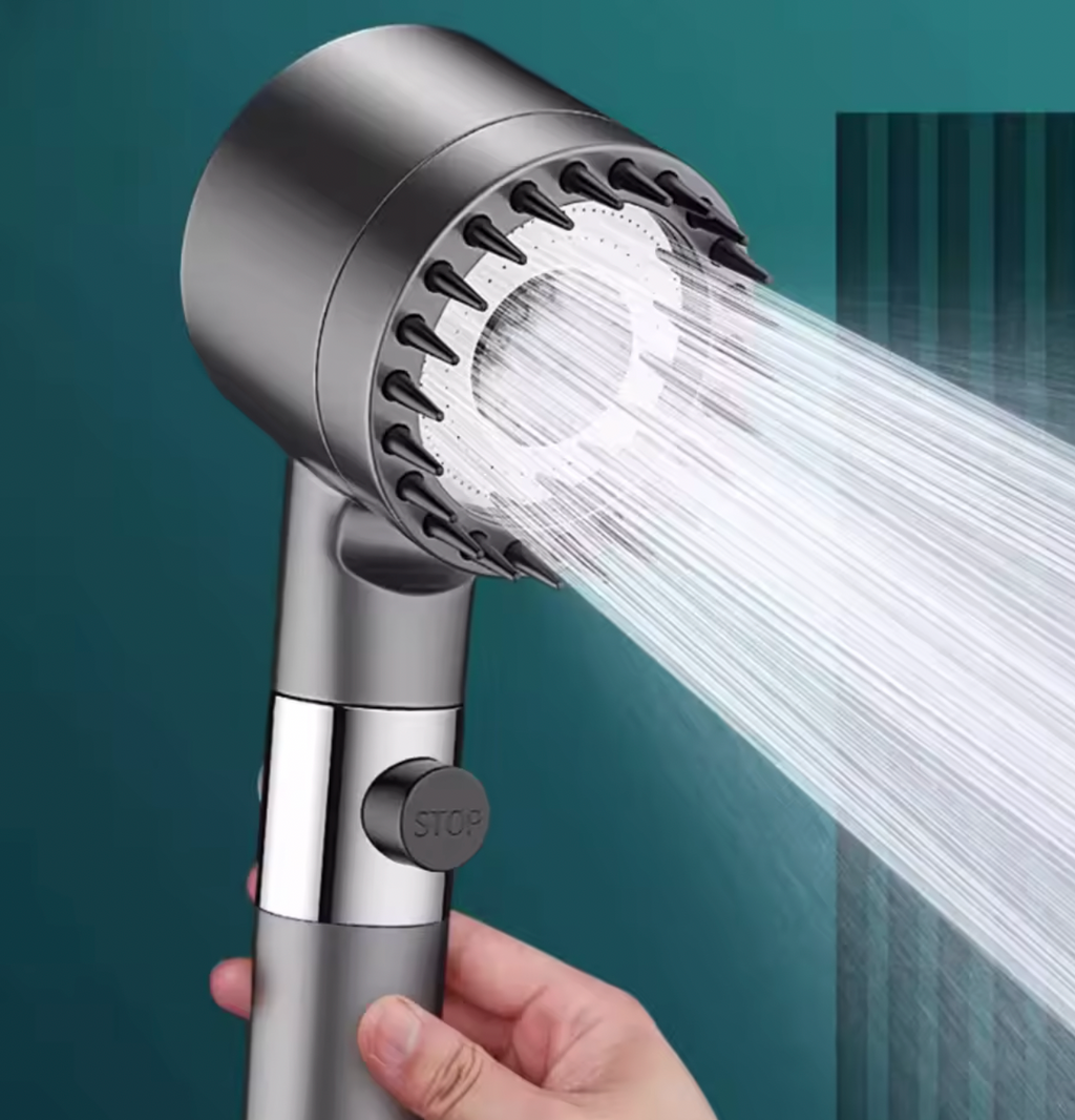 Cabezal de ducha de alta presión con filtro