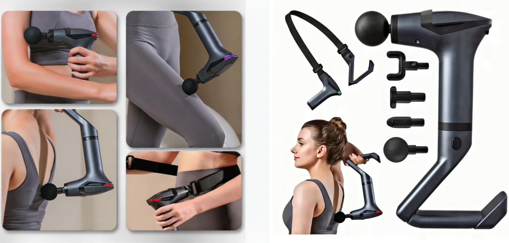 Pistola Masajeadora Multifunción