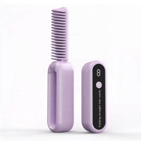 Cepillo Alisador Portátil Plegable