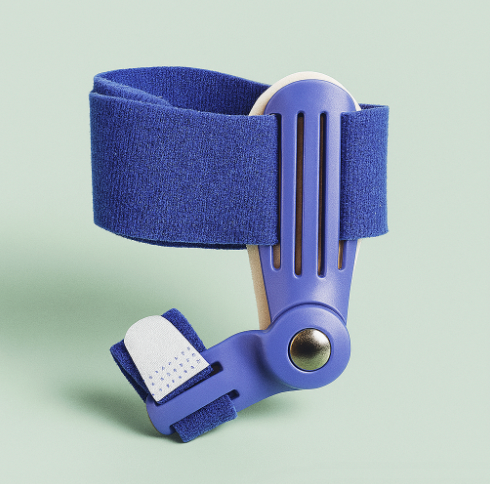 Almohadilla de recambio (1 ud) para corrector de juanetes azul